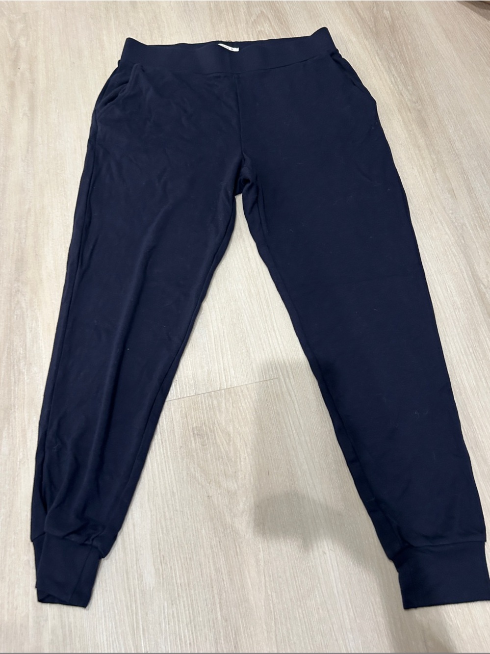 Women Navy Jogger Bottoms - Comfortable Everyday Pants